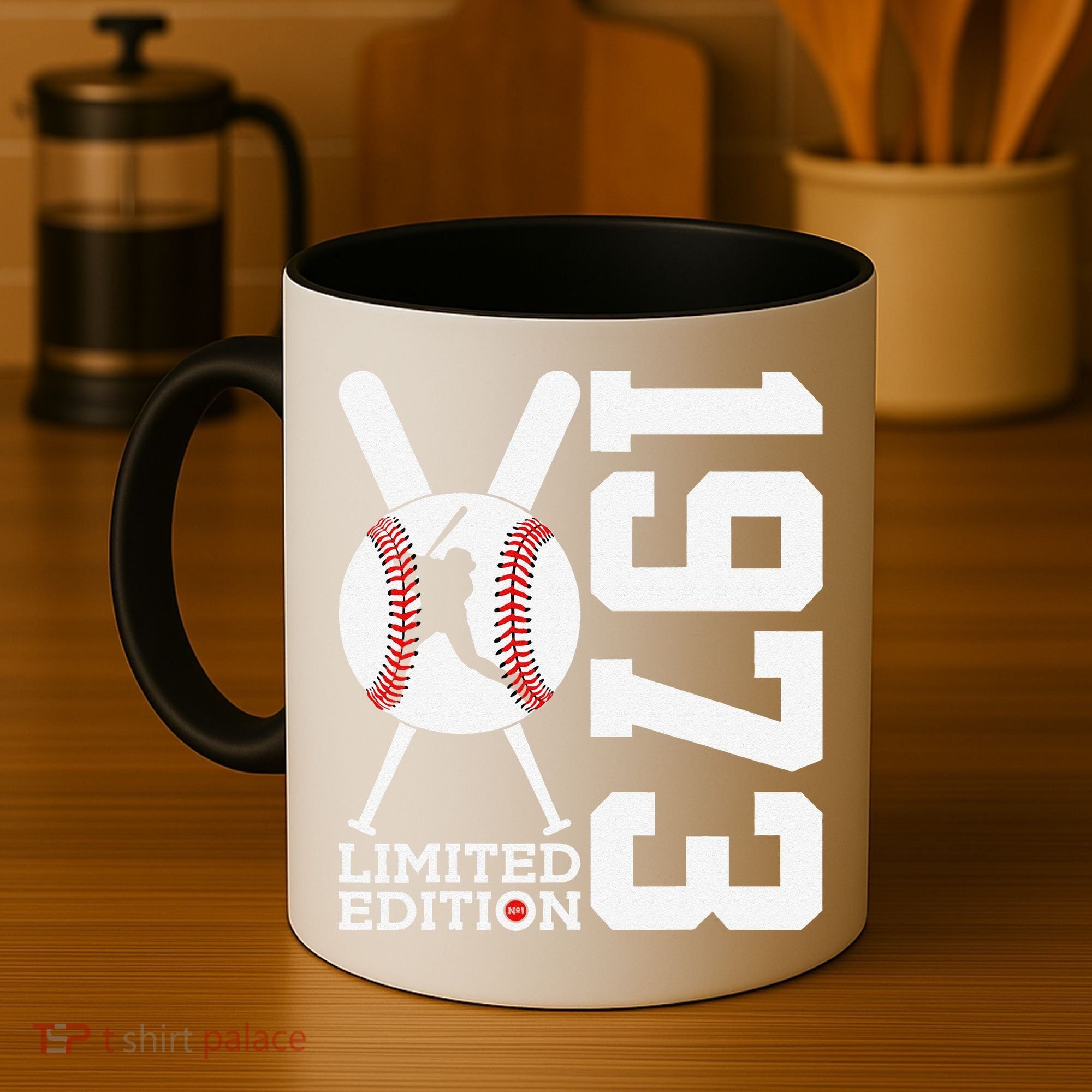 50th Birthday Baseball Limited Edition 1973 Coffee Mug