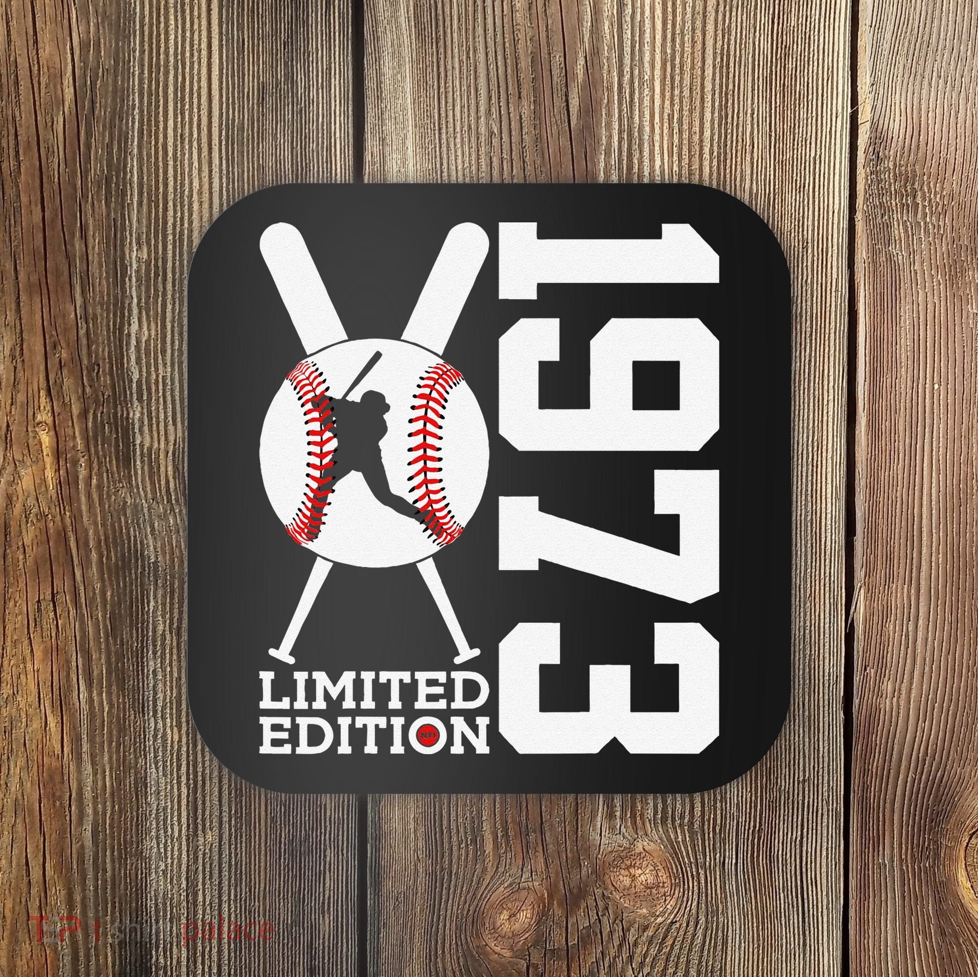 50th Birthday Baseball Limited Edition 1973 Coaster