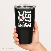 50th Birthday Baseball Limited Edition 1973 Tumbler thumb 2