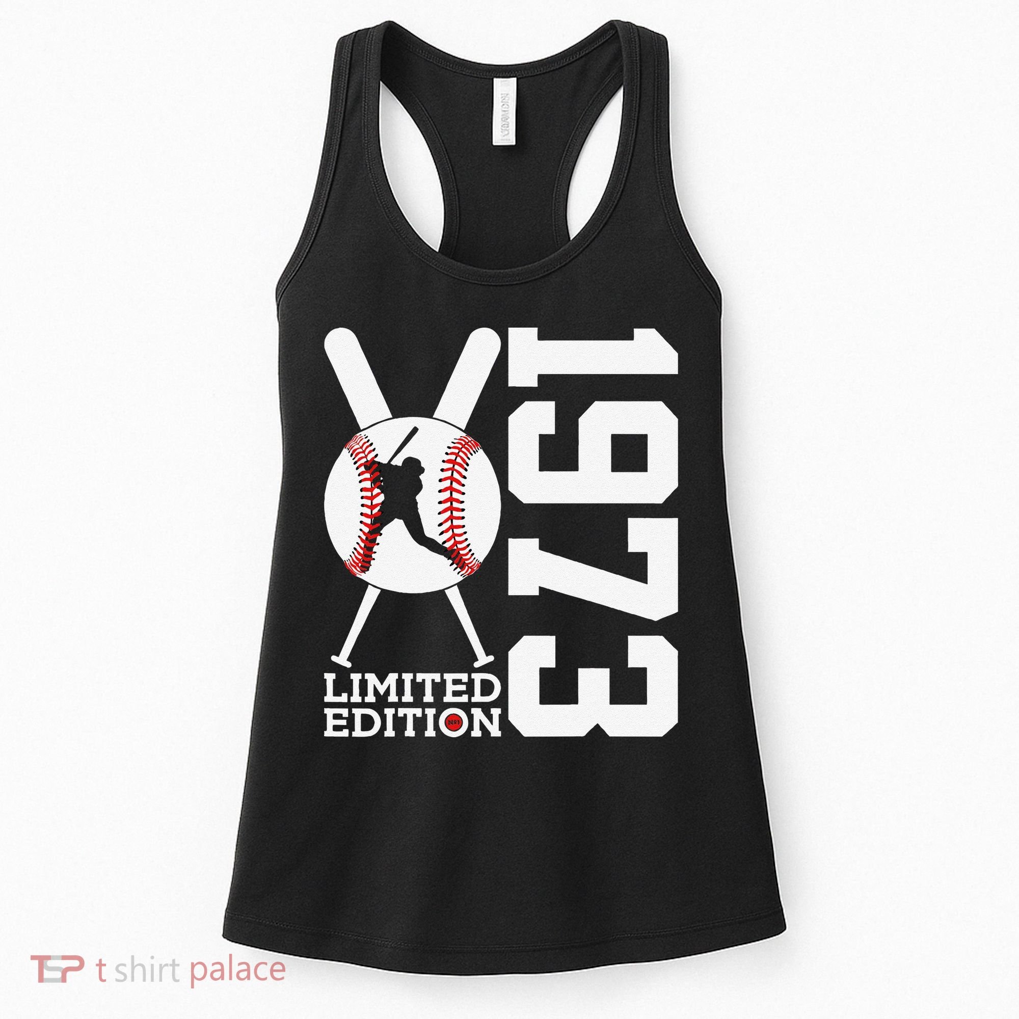 50th Birthday Baseball Limited Edition 1973 Women's Tank Top