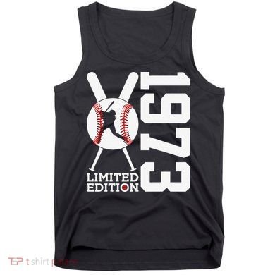 50th Birthday Baseball Limited Edition 1973 Tank Top