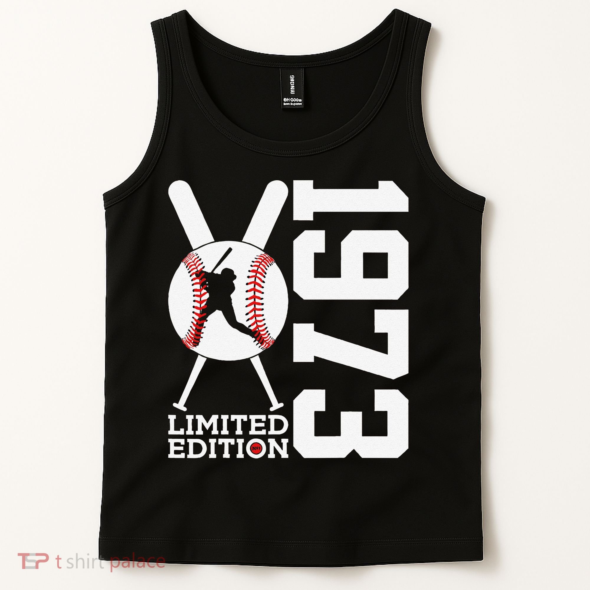 50th Birthday Baseball Limited Edition 1973 Tank Top