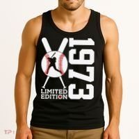 50th Birthday Baseball Limited Edition 1973 Tank Top thumb 3