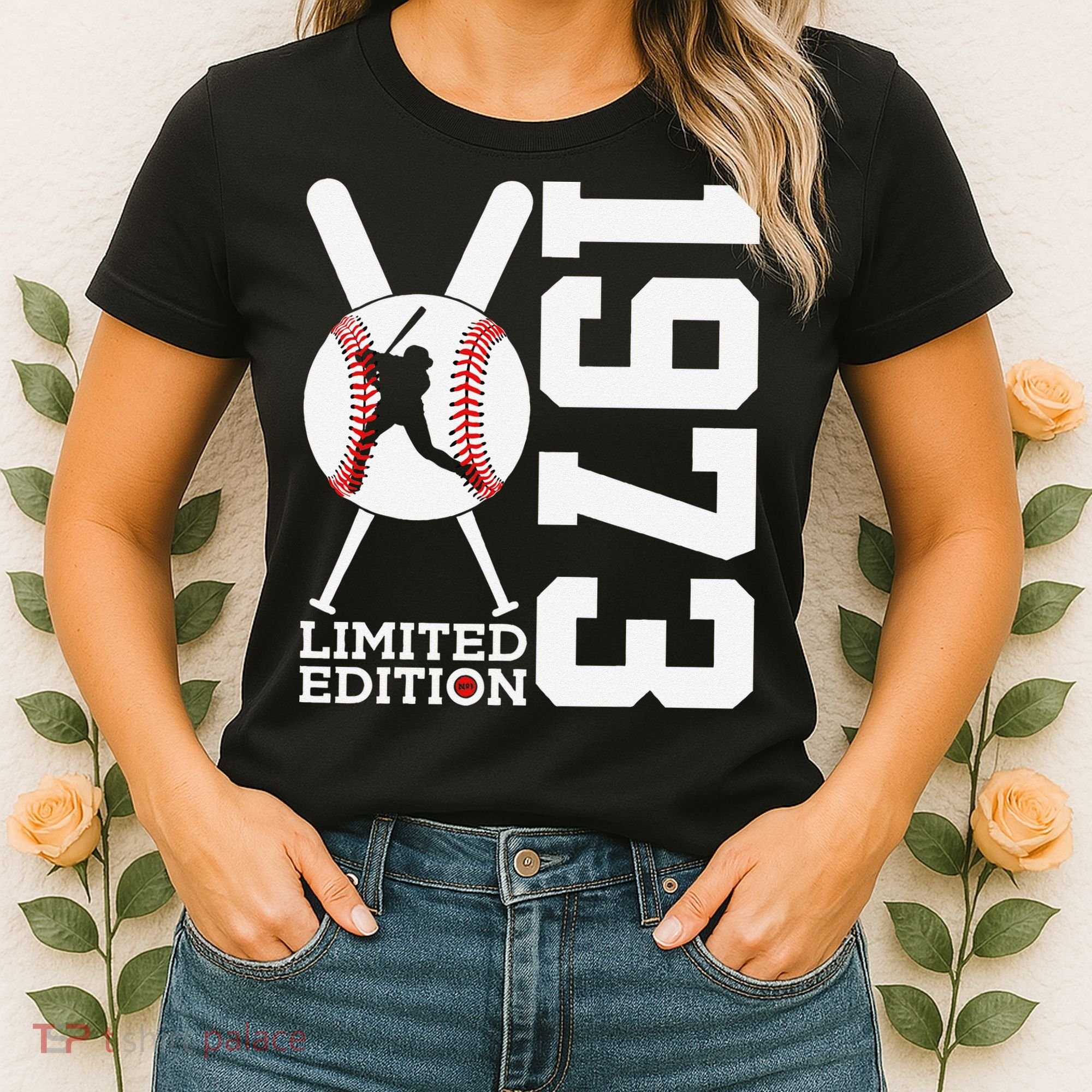 50th Birthday Baseball Limited Edition 1973 Women's T-Shirt