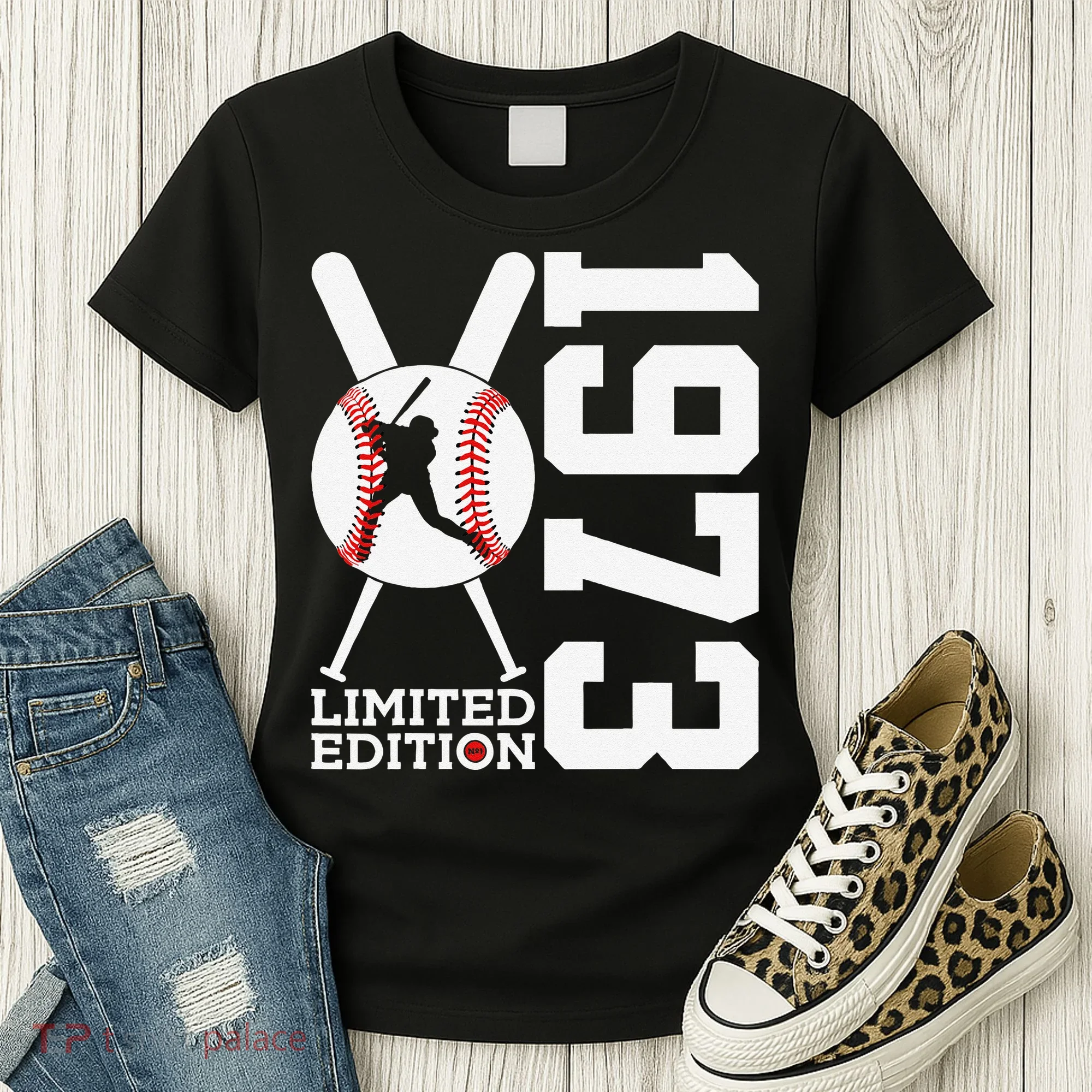 50th Birthday Baseball Limited Edition 1973 Women's T-Shirt