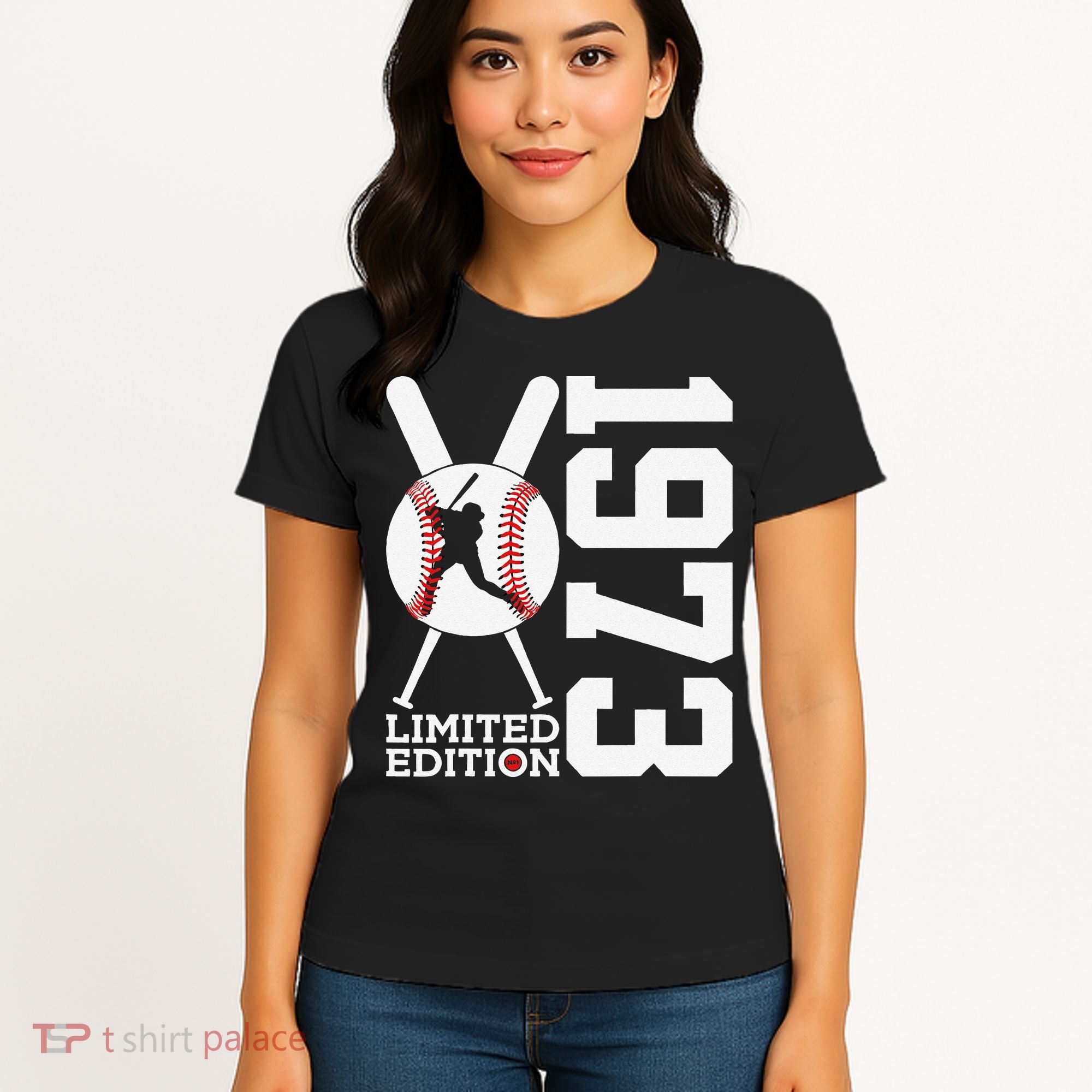 50th Birthday Baseball Limited Edition 1973 Women's T-Shirt