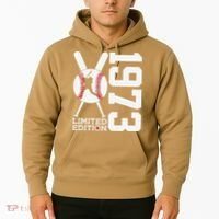 50th Birthday Baseball Limited Edition 1973 Hoodie thumb 2