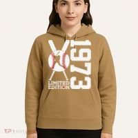 50th Birthday Baseball Limited Edition 1973 Hoodie thumb 5