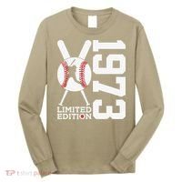 50th Birthday Baseball Limited Edition 1973 Long Sleeve Shirt thumb 0