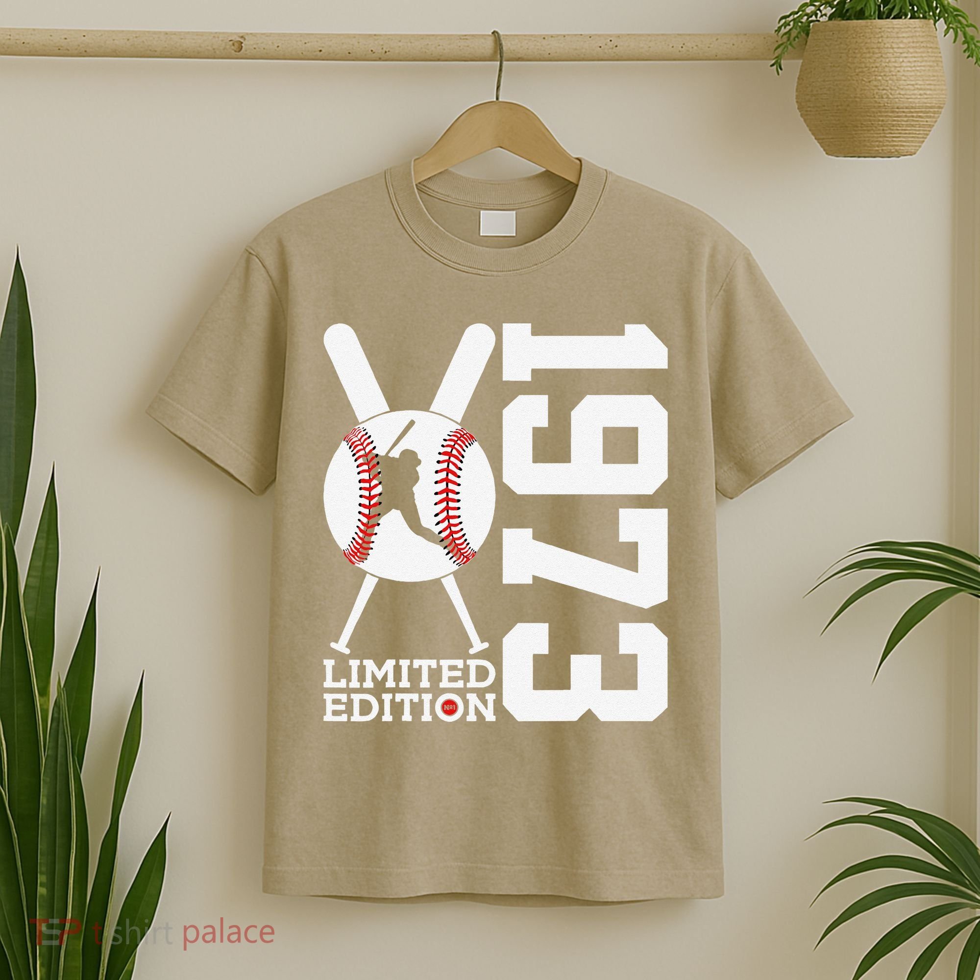 50th Birthday Baseball Limited Edition 1973 T-Shirt