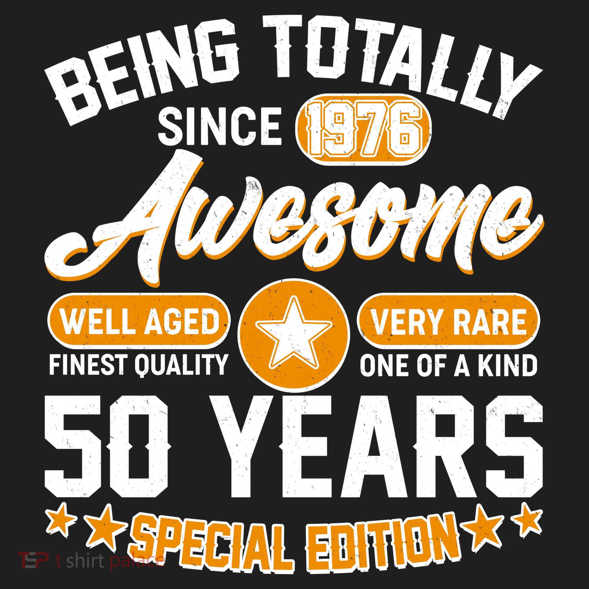 50th Birthday Being Totally Awesome Since 1976 Special Edition  Beanie
