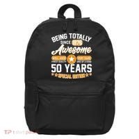 50th Birthday Being Totally Awesome Since 1976 Special Edition  16 in Basic Backpack thumb 0