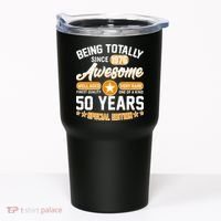 50th Birthday Being Totally Awesome Since 1976 Special Edition  Tumbler thumb 0
