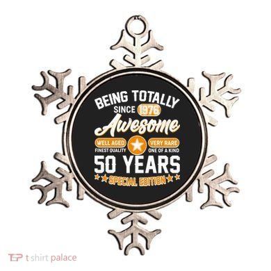50th Birthday Being Totally Awesome Since 1976 Special Edition  Ornament