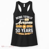 50th Birthday Being Totally Awesome Since 1976 Special Edition  Women's Tank Top thumb 0