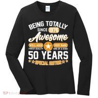 50th Birthday Being Totally Awesome Since 1976 Special Edition  Women's Long Sleeve Shirt thumb 0