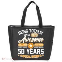 50th Birthday Being Totally Awesome Since 1976 Special Edition  Tote Bag thumb 0