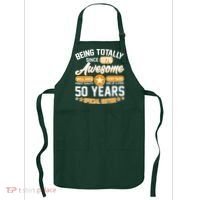 50th Birthday Being Totally Awesome Since 1976 Special Edition  Apron thumb 0