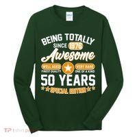 50th Birthday Being Totally Awesome Since 1976 Special Edition  Tall Long Sleeve Shirt thumb 0