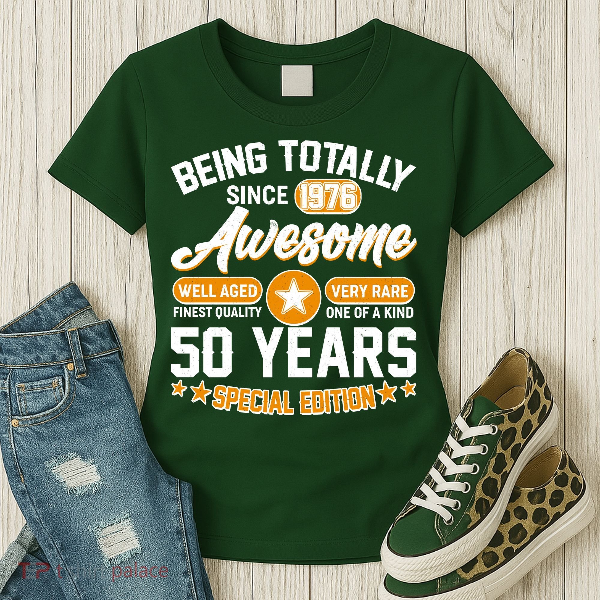 50th Birthday Being Totally Awesome Since 1976 Special Edition  Women's T-Shirt