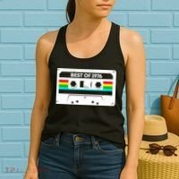 50th Birthday Best Of 1976 Cassette Mix Tape  Women's Tank Top thumb 2