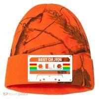 50th Birthday Best Of 1976 Cassette Mix Tape  Kati Licensed 12" Camo Cuffed Beanie thumb 0