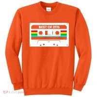 50th Birthday Best Of 1976 Cassette Mix Tape  Sweatshirt thumb 0