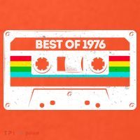 50th Birthday Best Of 1976 Cassette Mix Tape  Sweatshirt thumb 2