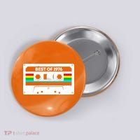 50th Birthday Best Of 1976 Cassette Mix Tape  Button thumb 0