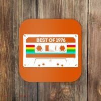 50th Birthday Best Of 1976 Cassette Mix Tape  Coaster thumb 0