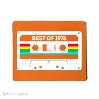 50th Birthday Best Of 1976 Cassette Mix Tape  Mousepad thumb 0