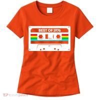 50th Birthday Best Of 1976 Cassette Mix Tape  Women's T-Shirt thumb 0