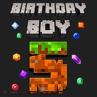 5th Birthday Boy 5 Video Gamer Pixel Number Five Bday Party Women's Sweatshirt thumb 2