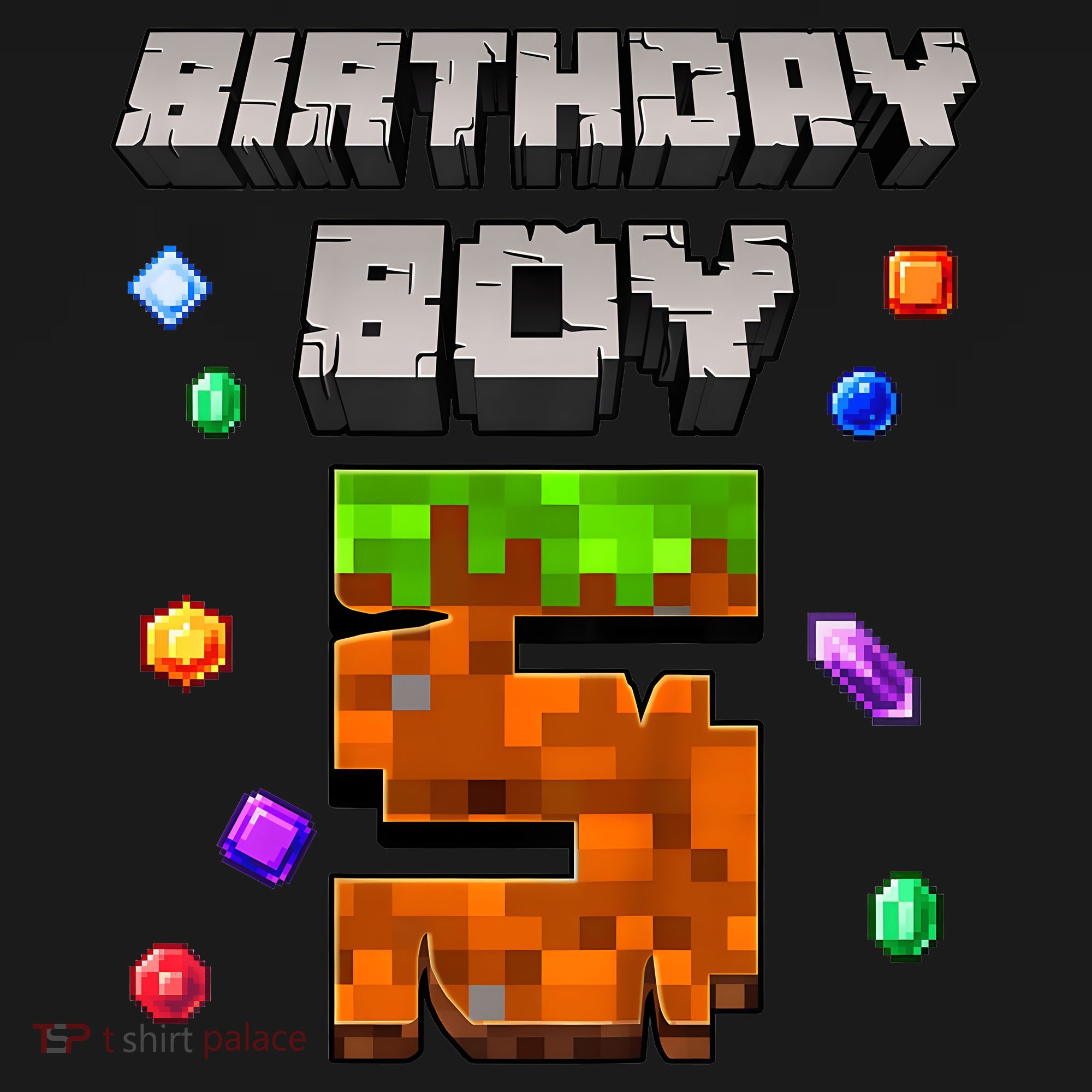 5th Birthday Boy 5 Video Gamer Pixel Number Five Bday Party Toddler Hoodie
