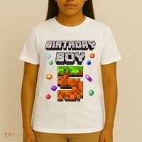 5th Birthday Boy 5 Video Gamer Pixel Number Five Bday Party T-Shirt thumb 4