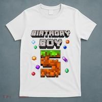 5th Birthday Boy 5 Video Gamer Pixel Number Five Bday Party T-Shirt thumb 5