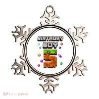 5th Birthday Boy 5 Video Gamer Pixel Number Five Bday Party Ornament thumb 0