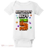5th Birthday Boy 5 Video Gamer Pixel Number Five Bday Party Baby Bodysuit thumb 0