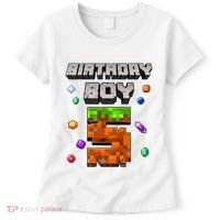 5th Birthday Boy 5 Video Gamer Pixel Number Five Bday Party Women's T-Shirt thumb 0