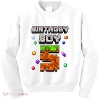 5th Birthday Boy 5 Video Gamer Pixel Number Five Bday Party Kids Sweatshirt thumb 0