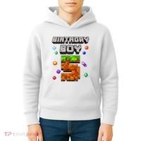 5th Birthday Boy 5 Video Gamer Pixel Number Five Bday Party Kids Hoodie thumb 4