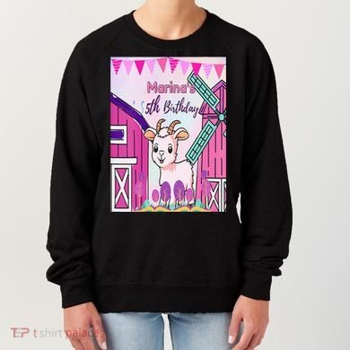 5th Birthday Bash Exploring The Goat Farm Wonderland! Women's Sweatshirt