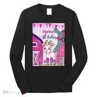 5th Birthday Bash Exploring The Goat Farm Wonderland! Long Sleeve Shirt thumb 0