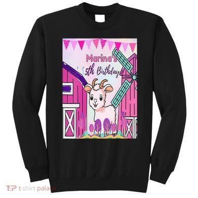 5th Birthday Bash Exploring The Goat Farm Wonderland! Sweatshirt