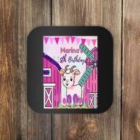 5th Birthday Bash Exploring The Goat Farm Wonderland! Coaster thumb 0