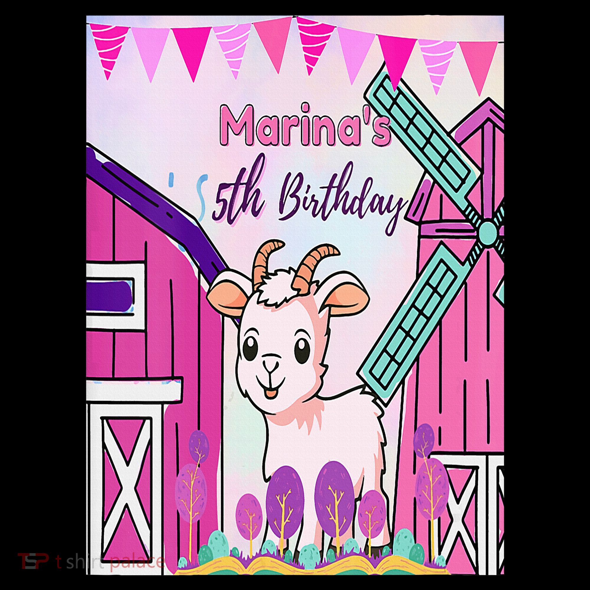 5th Birthday Bash Exploring The Goat Farm Wonderland! Women's Hoodie