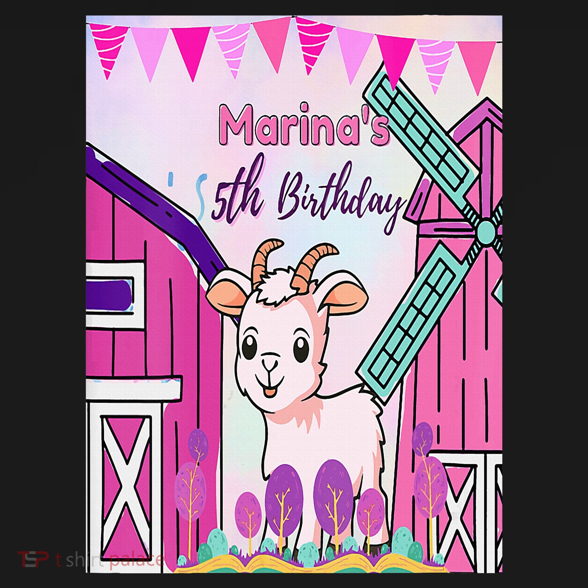 5th Birthday Bash Exploring The Goat Farm Wonderland! Mousepad