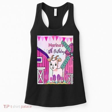 5th Birthday Bash Exploring The Goat Farm Wonderland! Women's Tank Top
