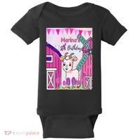 5th Birthday Bash Exploring The Goat Farm Wonderland! Baby Bodysuit thumb 0