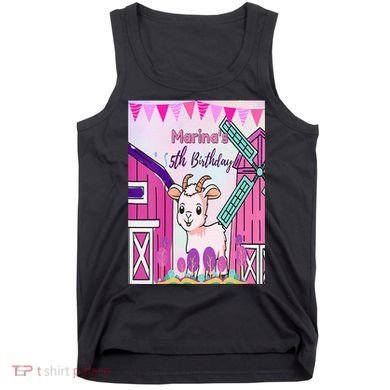 5th Birthday Bash Exploring The Goat Farm Wonderland! Tank Top